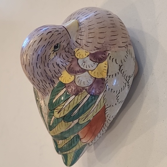 Porcelain Handpainted Dove - Picture 1 of 6